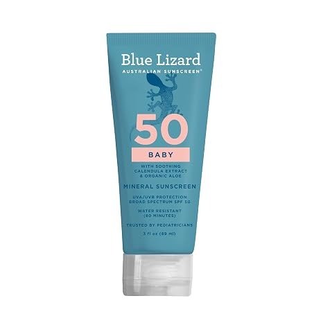 BLUE LIZARD Baby Mineral Sunscreen SPF 50+ 3oz