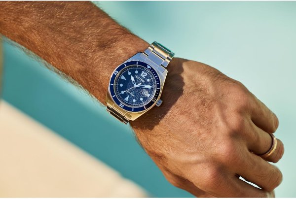 Citizen AW1886-59L 男士腕表 蓝盘