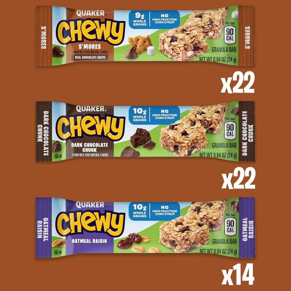 Chewy燕麦棒 混合装 58条