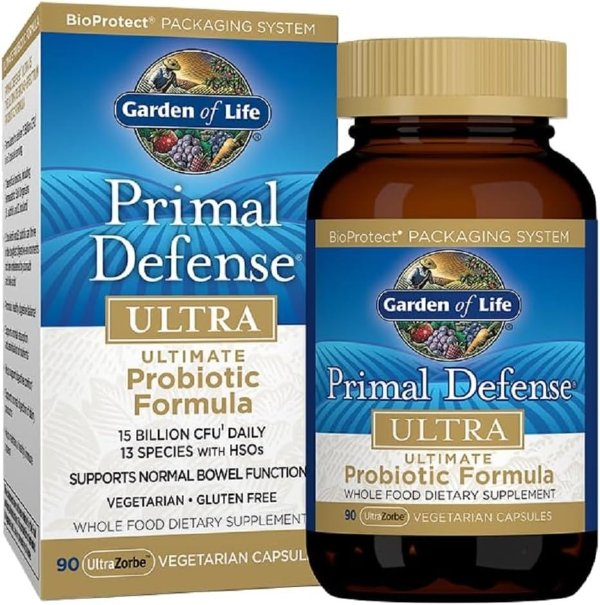 Garden of Life Primal Defense Ultra Probiotics 90 Capsules
