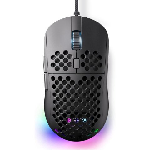 DIERYA M1SE 有线鼠标 12800DPI 黑色