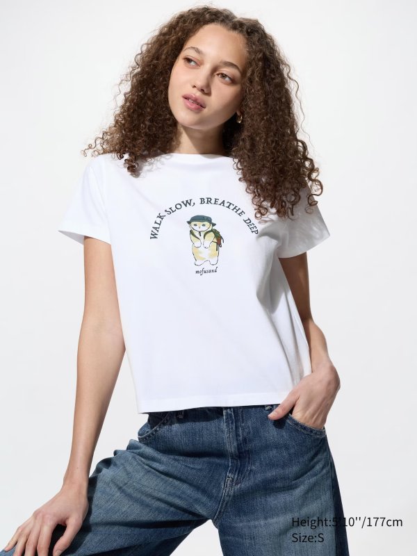 mofusand Women's Graphic T-Shirt