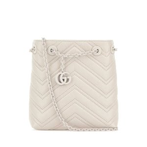 Gucci 水桶包 白色