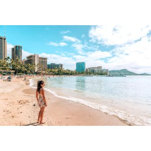 Waikiki 酒店假日体验，3晚机酒