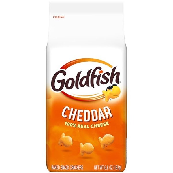 Goldfish 切达干酪饼干 6.6盎司
