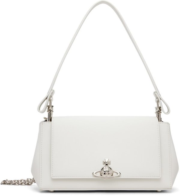  Hazel Medium Bag White