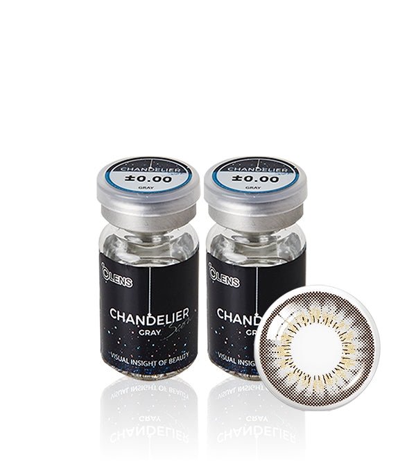 OLENS Chandelier Gray 硅水凝胶半年抛隐形眼镜