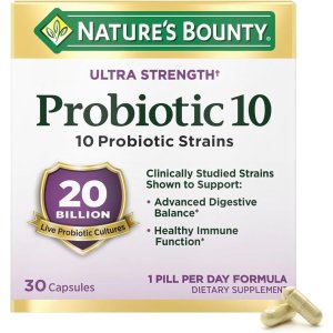 Nature s Bounty 益生菌加强型 30粒