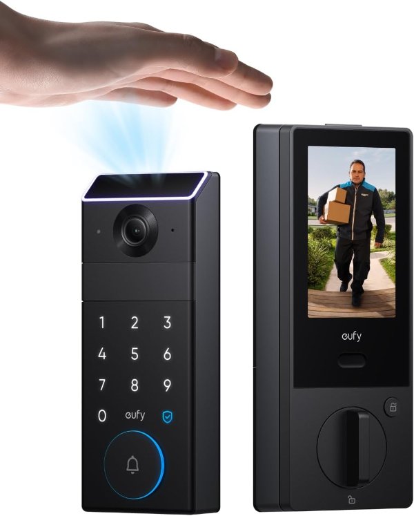 FamiLock S3 Max Smart Lock 2K Doorbell Camera 16GB