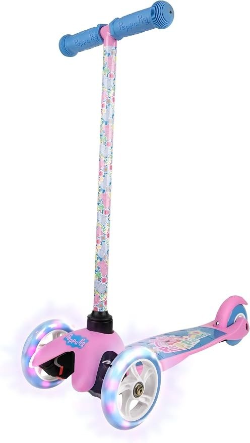 Kick 3-Wheel Kids Scooter with LED Light Up Wheels