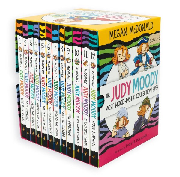 Judy Moody Books 1-12 Illustrated Box Set