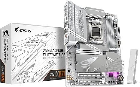  X870 AORUS Elite 冰雕 主板