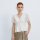 Women's Tops Short Puff Sleeve V Neck Cropped Shirt Casual Lightweight Pullover Blouse Summer