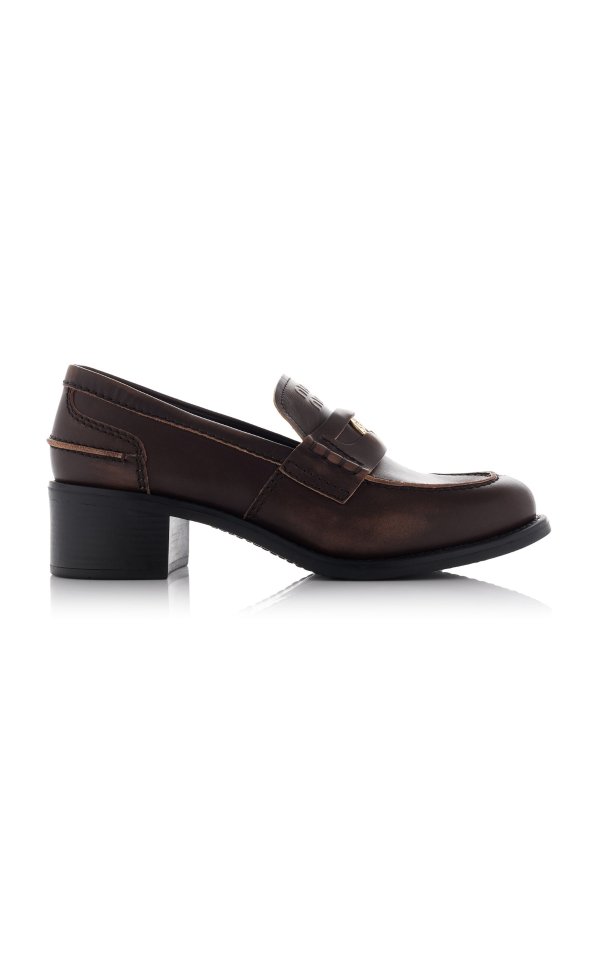 Leather Penny Loafers