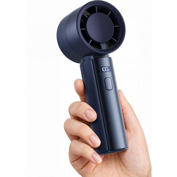 Gaiatop Small Handheld Fan 4000mAh Navy Blue