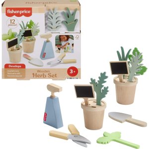 Fisher-Price 木质花园工具套装 12件
