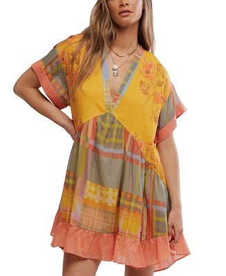 Agnes Cotton V-Neck Dress