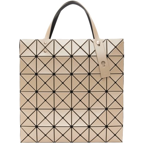 Bao Bao Issey Miyake Lucent Metallic Tote Beige