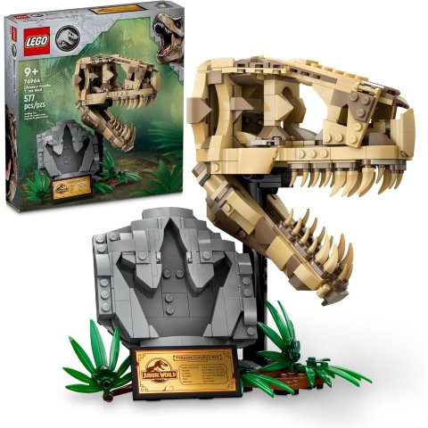 LEGO 侏罗纪公园系列 恐龙花式霸王龙头骨 76964