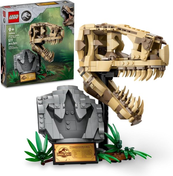 LEGO 侏罗纪公园系列 恐龙花式霸王龙头骨 76964