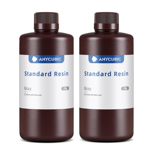 ANYCUBIC 3D Printer Resin 405nm Grey 2kg