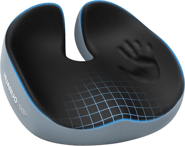 Extra Large Memory Foam Seat Cushion Anti-Slip