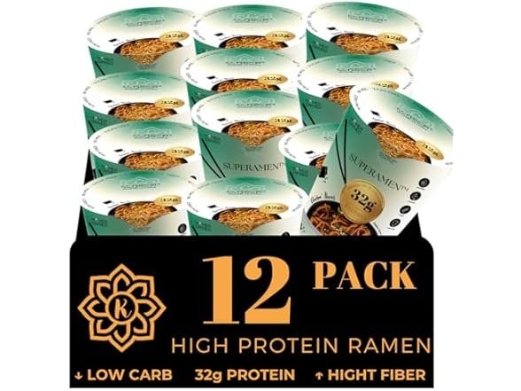 Superamen 高蛋白鸡肉拉面 12包