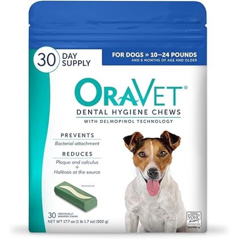 ORAVET 小型犬洁齿咬胶 30片
