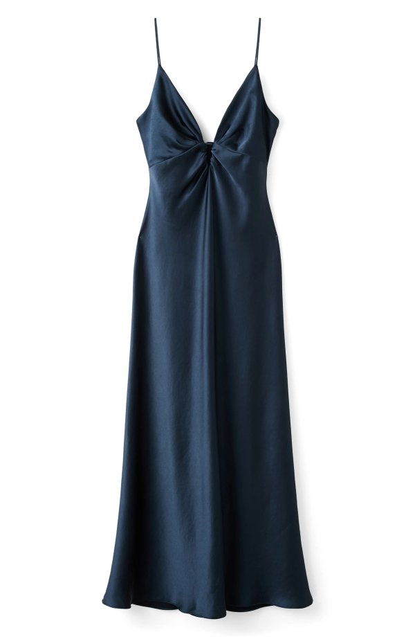 Victory Hammered Satin Slipdress for Women