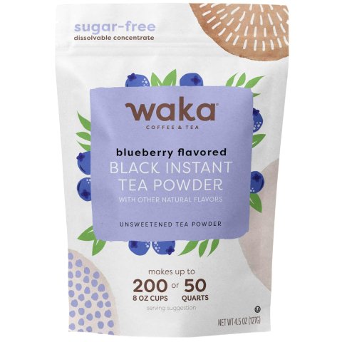Waka 蓝莓味速溶红茶粉 4.5盎司
