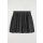 Bubble-Hem Mini Skirt Black