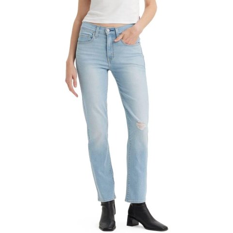 Levi s 724 女士高腰直筒牛仔裤