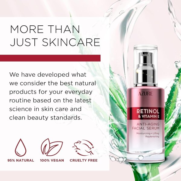 Azure Retinol Face Serum 2 Pack