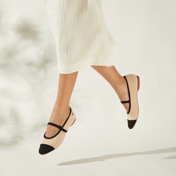 Tamia Mary Jane Almond Black EU38.5