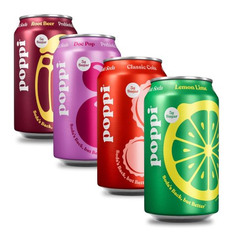 Poppi Prebiotic Soda The Classics 12 Pack