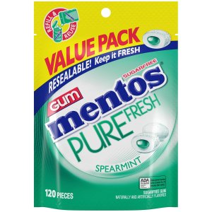Mentos 清新无糖口香糖 120粒