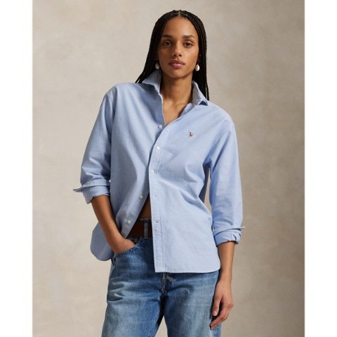 Ralph LaurenWomen s Oxford Shirt Blue