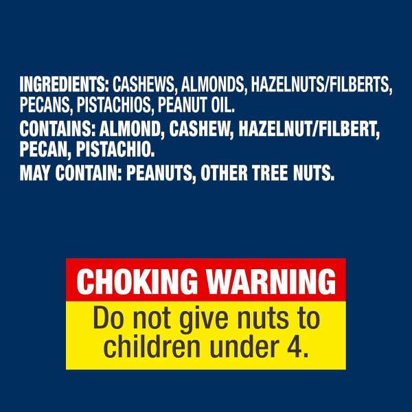 Unsalted Mixed Nuts 34.5 oz