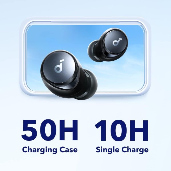 Soundcore Anker Soundcore Space A40 降噪无线耳机 50小时续航