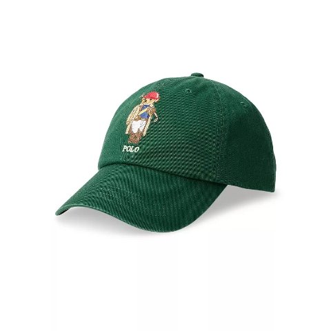  Polo Bear 斜纹棒球帽