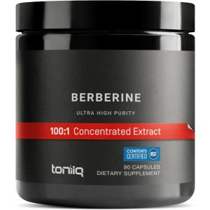 Toniiq 黄连素HCl素食胶囊 90粒 500mg