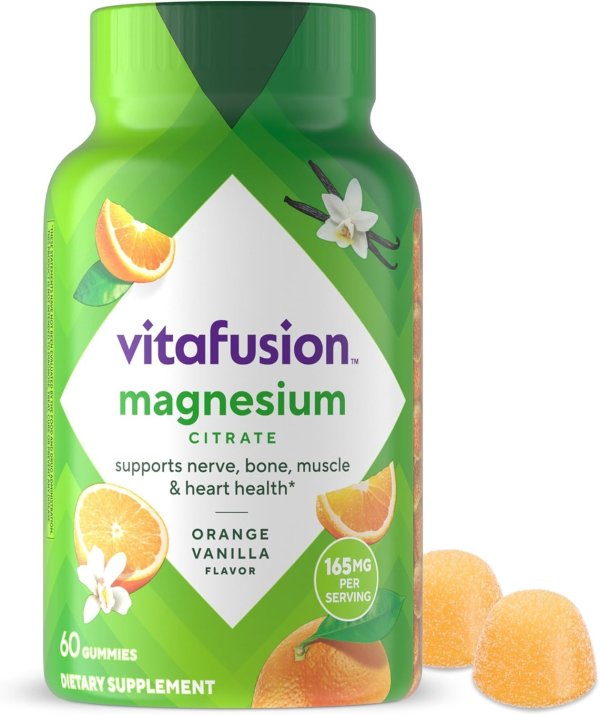  Magnesium Gummies Tropical Citrus 60 Count
