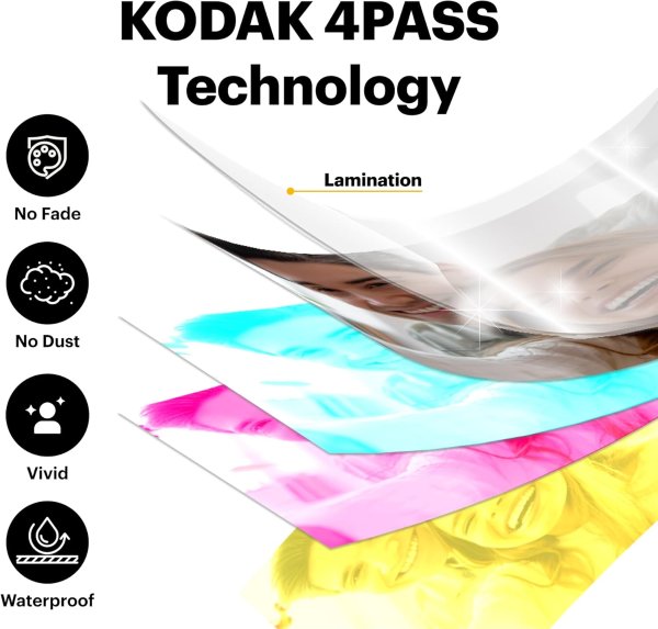 KODAK Dock Plus 4x6 Photo Printer 10 Sheets