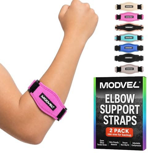 Modvel Adjustable Elbow Support Strap Compression Pad