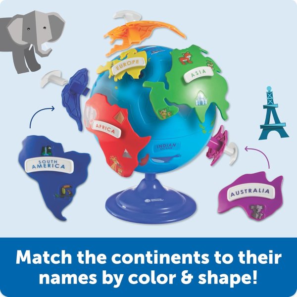 Puzzle Globe Montessori Educational Toy