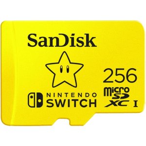 SanDisk 256GB microSDXC 任天堂 Switch