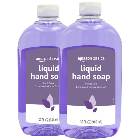 Amazon Basics Liquid Hand Soap 32 Fl Oz 2 Pack