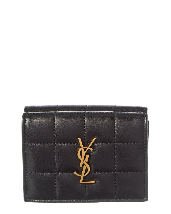 Saint Laurent Origami 皮革卡包