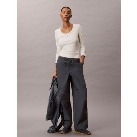 Cotton Pull-On Pants