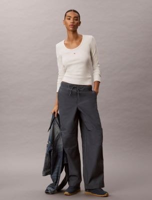 Cotton Pull-On Pants